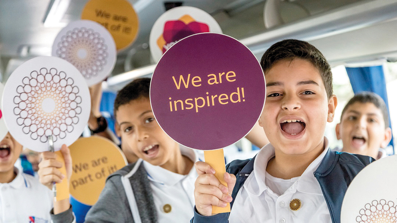 «المبادرة» تقدم منصّة إبداعية شمولية لطلبة المدارس. من المصدر