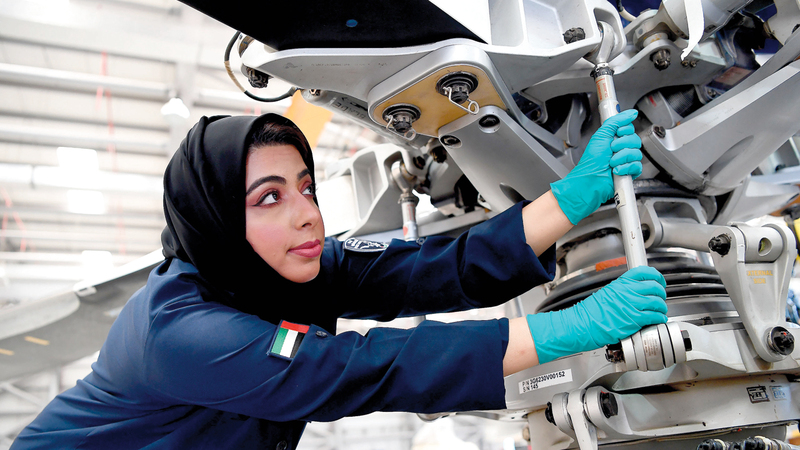 خلود الكعبي.