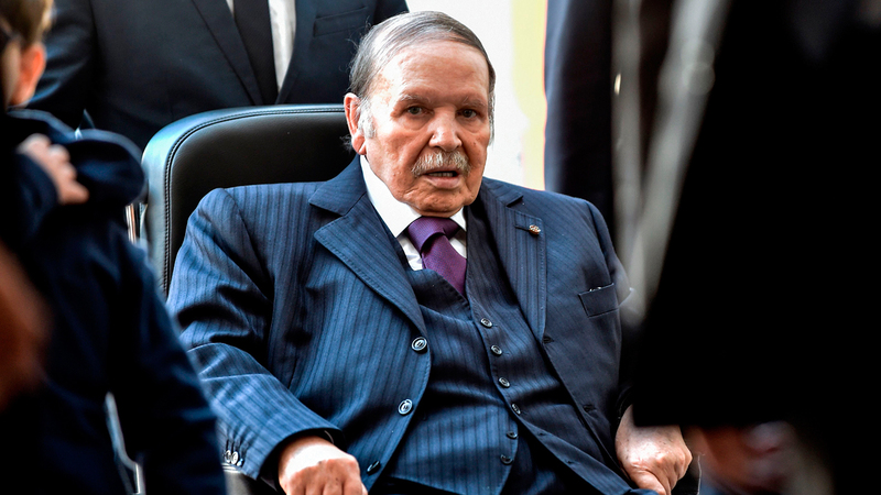 بوتفليقة يتلقى العلاج في أحد مستشفيات سويسرا. ا ف ب