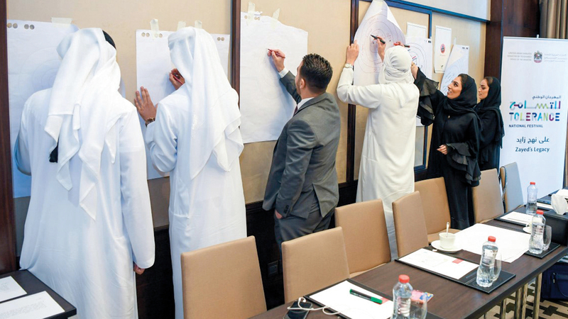 وزارة التسامح أطلقت مبادرات عدة لتعزيز هذه القيمة. من المصدر