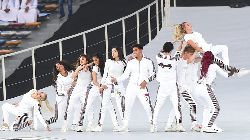 من العروض الفنية خلال حفل الختام

تصوير : إريك أرازاس