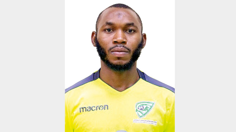 لاعب خورفكان ساهيد. من المصدر