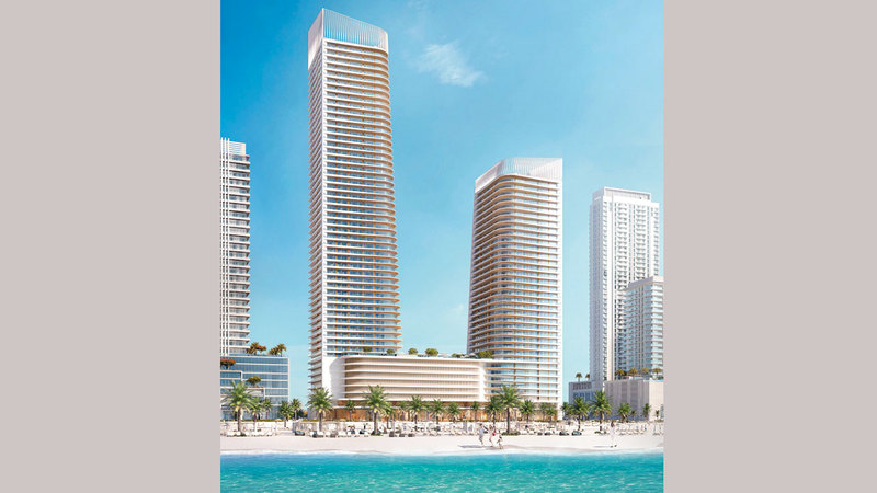 البرج يحتفي بحقبة فن «آرت ديكو» التي راجت في ثلاثينات  القرن الماضي. من المصدر