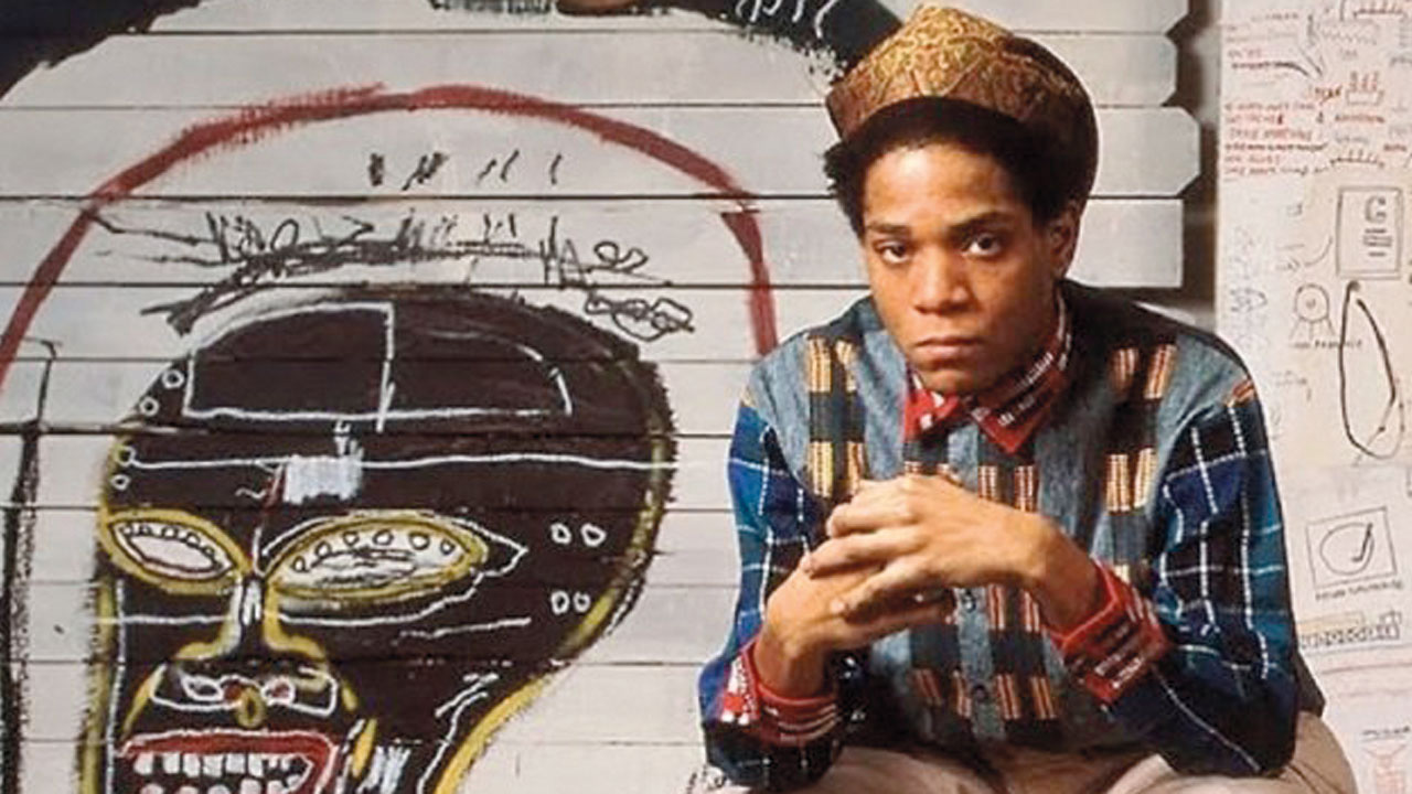 جان ميشيل باسكيات (1960-1988) واحد من أشهر الفنانين في أواخر القرن الـ20. أرشيفية