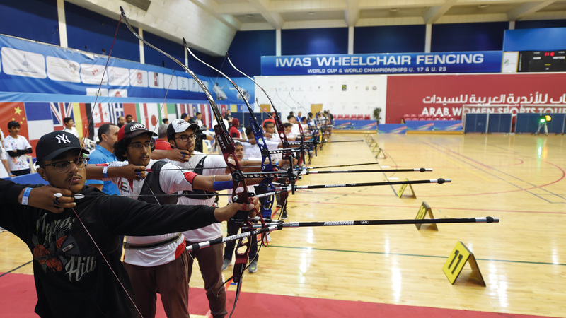 برنامج الأولمبياد المدرسي يستهدف اكتشاف المواهب المميزة في مختلف الألعاب. من المصدر