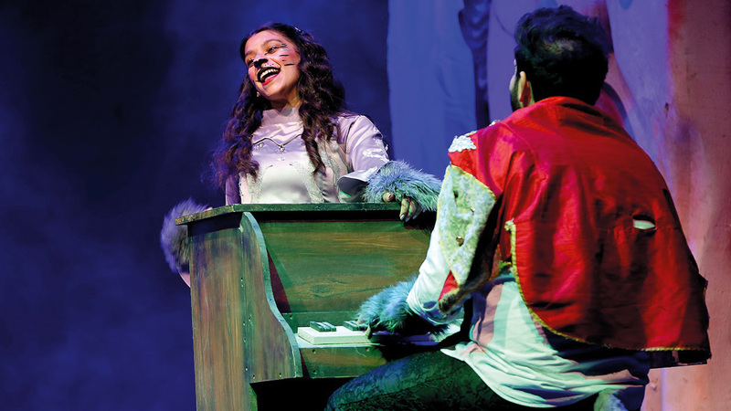 «القطاوة» قدمتها فرقة أوريون آرت الكويتية. من المصدر