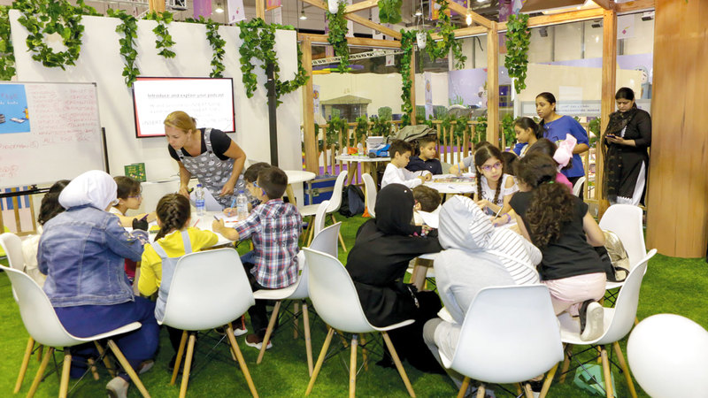 الورشة عرفت الأطفال بأنواع المدونات الصوتية. من المصدر