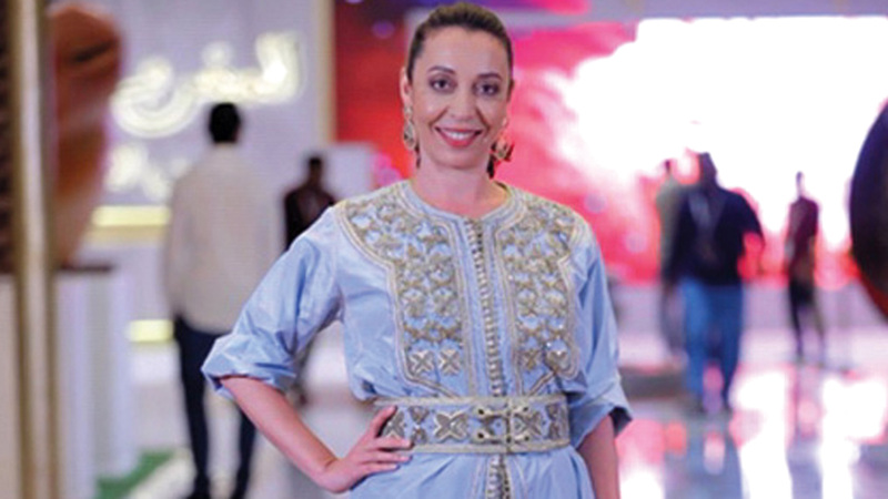 صوفيا بن إبراهيم: «توارثنا هذا الزي منذ القدم، وفي هذا العام نركز على الخياطة والتطريز المعروف بعراقته في المغرب».