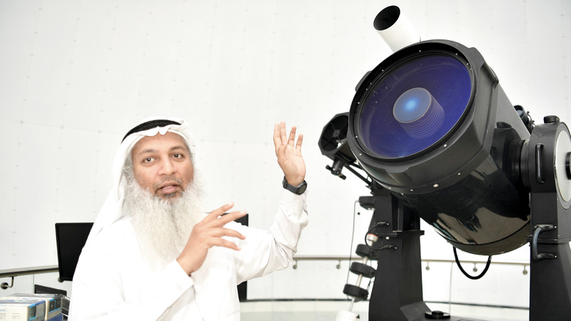 حسن الحريري:

«المركز يستهدف

دعم توجه الحكومة

نحو علوم الفضاء،

ووضع الإمارات

على الخريطة

الدولية في مجال

علم الفلك والفضاء

بطريقة عملية».