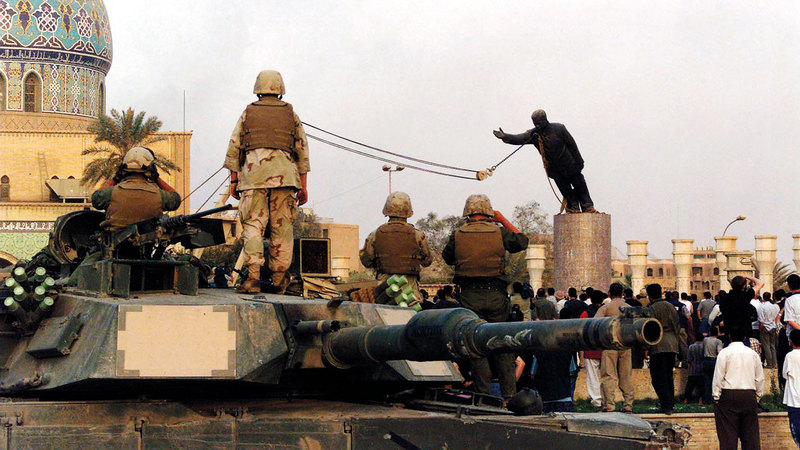 عدد الضحايا الأميركيين نتيجة غزو العراق أكبر من أولئك الذين قضوا في أحداث سبتمبر 2001.  أرشيفية