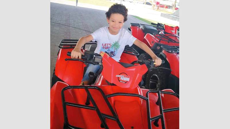 زيدان أحمد ( 10 سنوات).