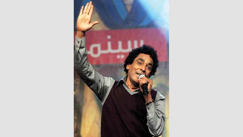 محمد منير يغني شارة «ولد الغلابة». أرشيفية