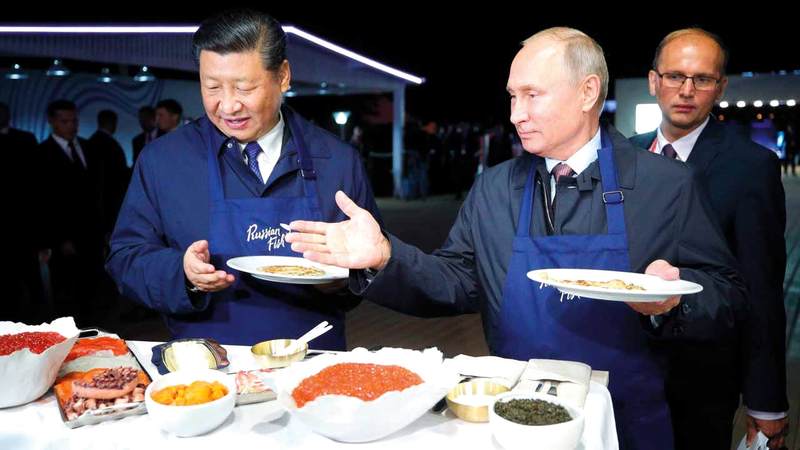 بكين تدرك ضعف موسكو ولا تستعجل انهيار روسيا. أرشيفية