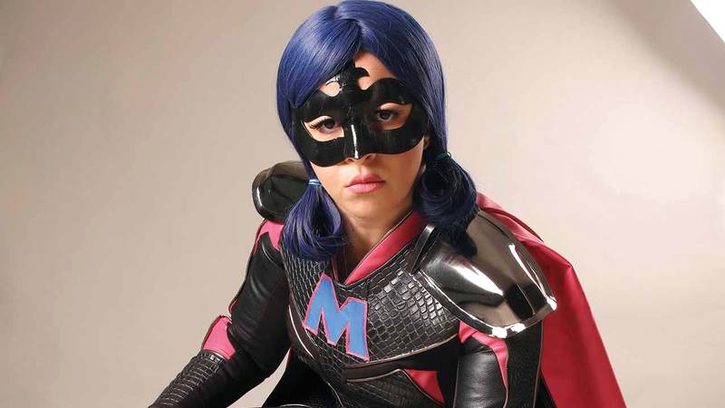 إيمي تلعب بـ«سوبر ميرو» دور فتاة تمتلك قدرات خارقة.