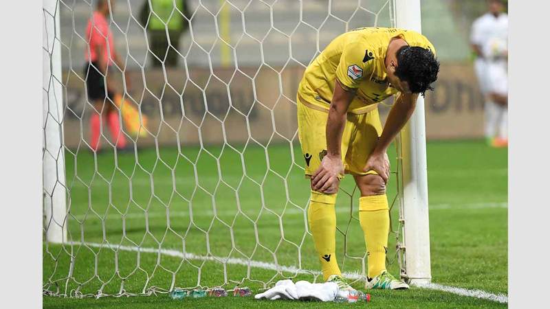 ليما خارج القائمة النهائية لأفضل اللاعبين الأجانب في دوري الخليج العربي. تصوير: أسامة أبوغانم