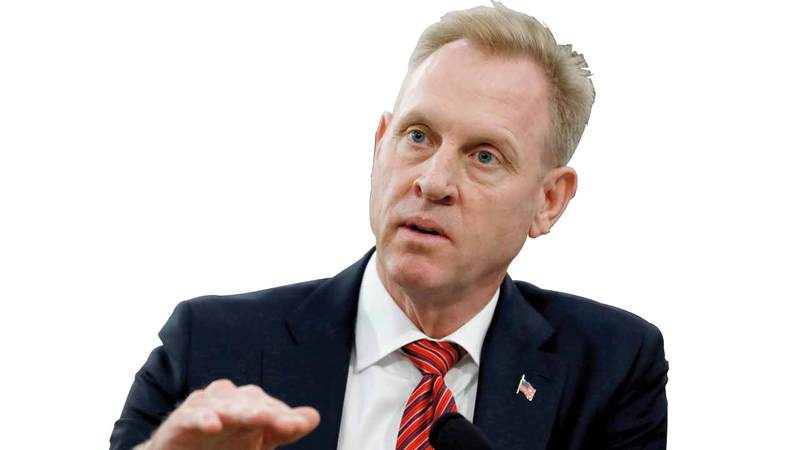 وزير الدفاع بالوكالة اضطر لتغيير مسار البنتاغون للتركيز على إيران.  رويترز