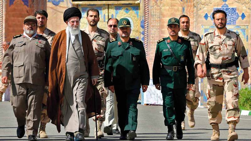 نظام خامنئي يعتبر «الموت لأميركا» بمثابة تعويذة. أرشيفية