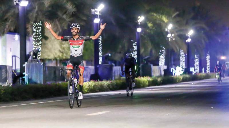 سباق الدراجات الهوائية في دبي
