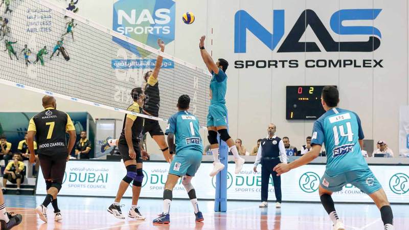 منافسات الكرة الطائرة في دورة ند الشبا كشفت عن مواهب واعدة. من المصدر