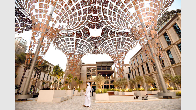 الدول المشاركة في المعرض ستنجز بناء أجنحتها بحلول يونيو 2020. تصوير: باتريك كاستيلو