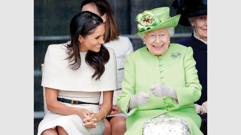 علاقة ميغان والملكة «تعتبر حديثة كثيراً وربما لاتزال في مرحلة التشكيل».