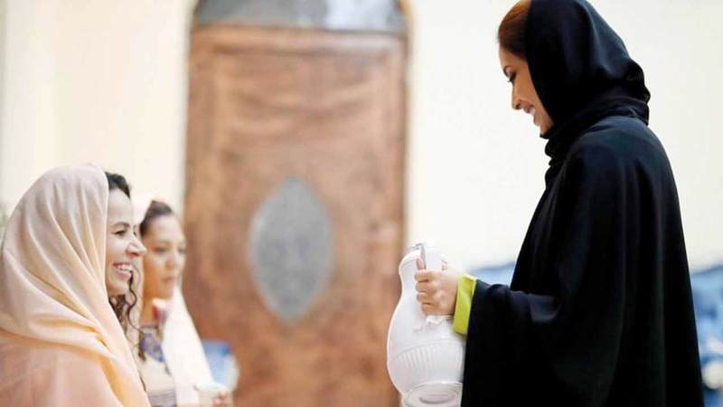 المبادرة استضافتها منازل إماراتية في مناطق مختلفة. من المصدر
