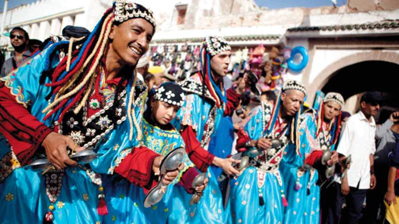 واحدة من الفرق المغربية المشاركة بالمهرجان.

أرشيفية