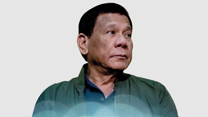 الرئيس الفلبيني.  رويترز