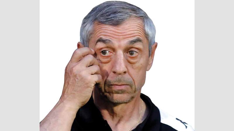 الفرنسي ألان جيريس مدرب المنتخب التونسي. إي.بي.إيه