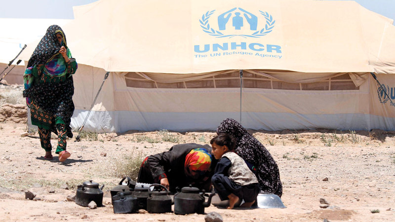 افغانستان من اكثر الدول تصدر اللاجئين. اي.بي.ايه