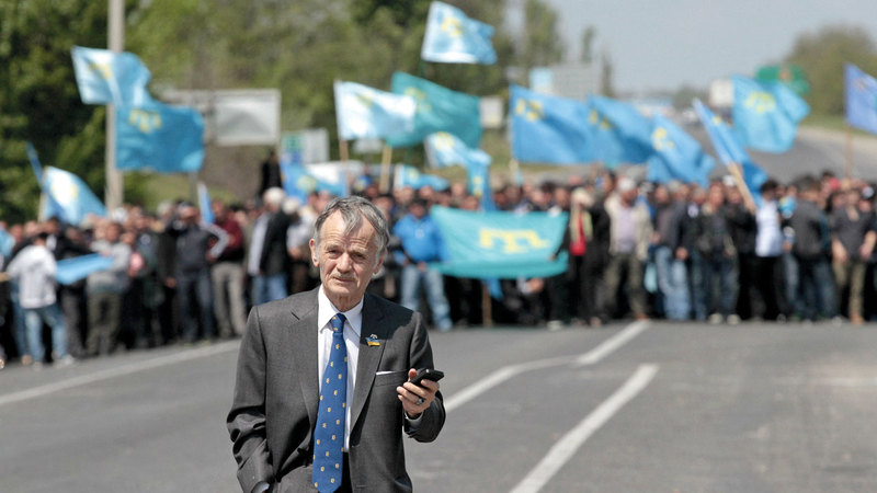 انتقادات دولية وجهت إلى موسكو بسبب اضطهادها للأقلية المسلمة في القرم.  أرشيفية