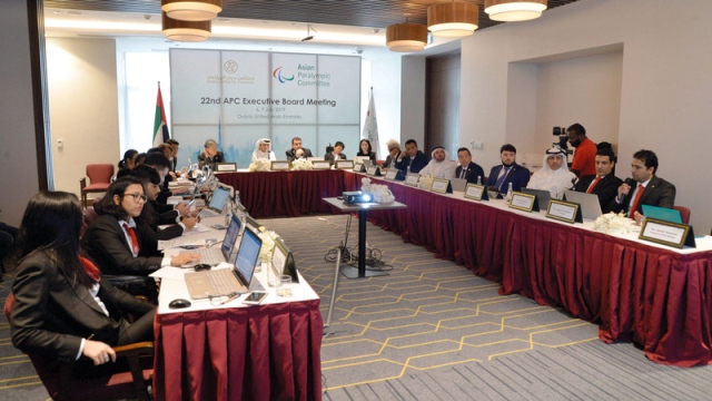 اختتام اجتماعات اللجنة البارالمبية الآسيوية في دبي - الإمارات اليوم