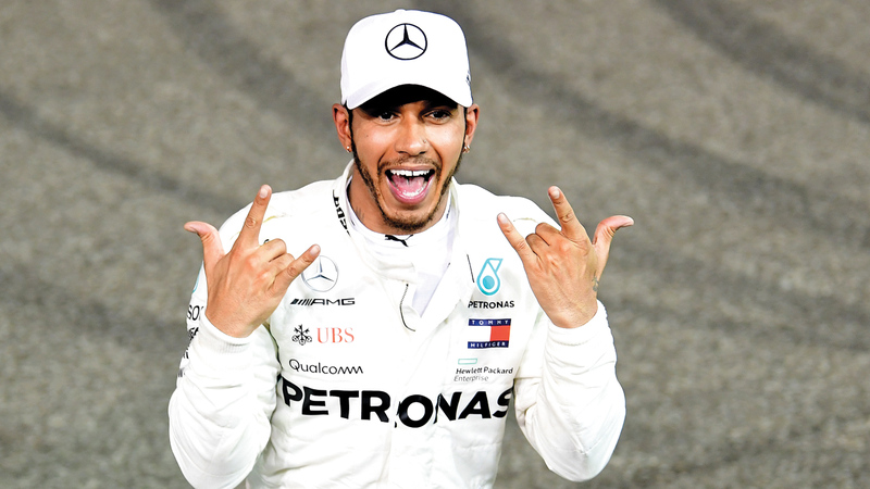 هاميلتون:هذا السباق أنتظره بفارغ الصبر طوال الموسم.