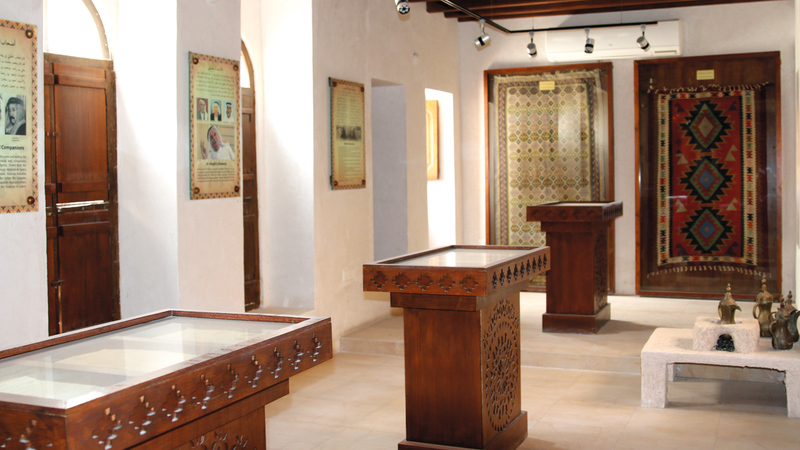 «متحف الشاعر العقيلي» شُيِّد عام 1923، في منطقة الرّاس بديرة، ويتبع الآن هيئة دبي للثقافة والفنون. أرشيفية