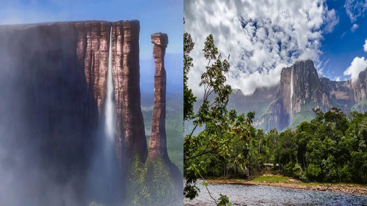 شلالات الملائكة في فنزويلا - "أعلى"