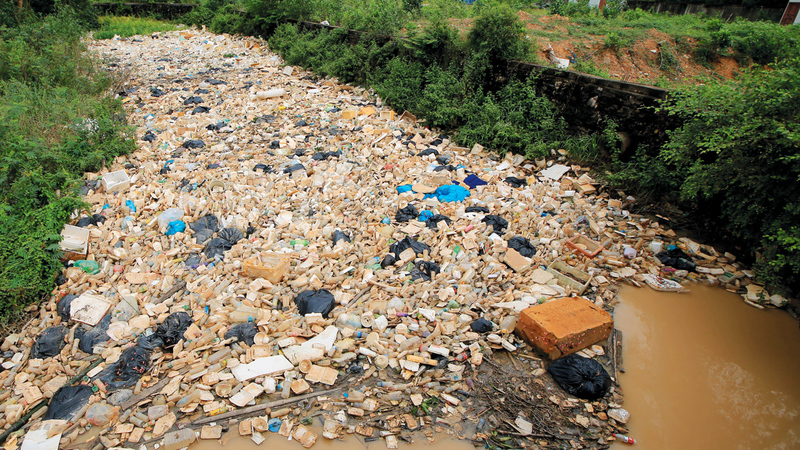 الأنهار ملوّثة. أرشيفية