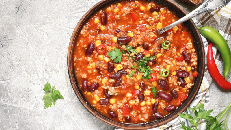 حساء بقوليات برع آل أوباما في إعداده لضيوفهم. من المصدر