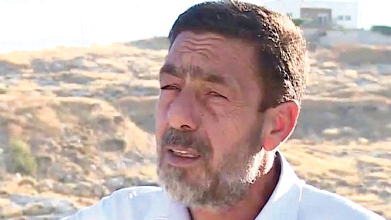 رئيس لجنة أهالي حي وادي الحمص حمادة حمادة. الإمارات اليوم