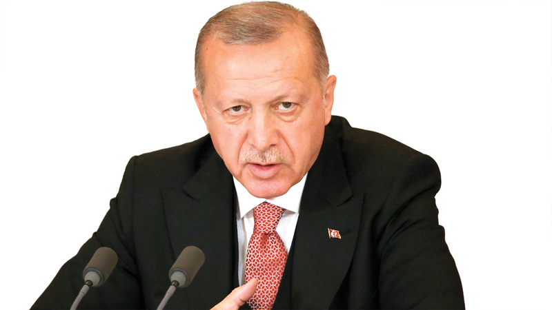 أردوغان يكره حلف الناتو. غيتي