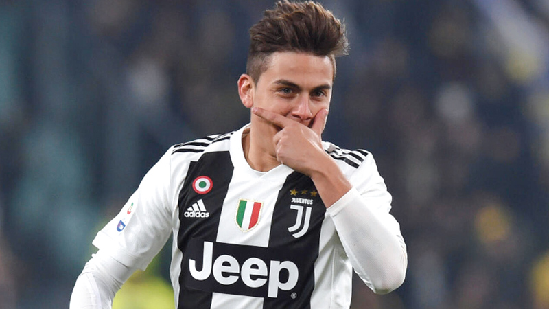 الأرجنتيني باولو ديبالا. أ.ف.ب