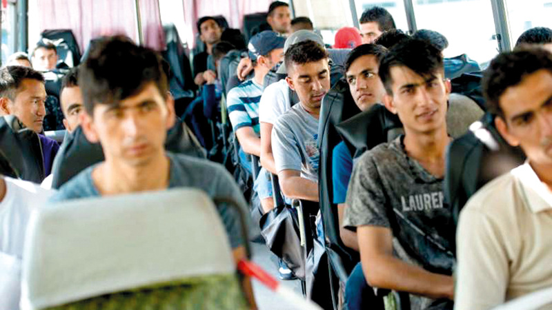 التدقيق في هوية اللاجئين الأفغان أصبح أكثر صرامة. أرشيفية