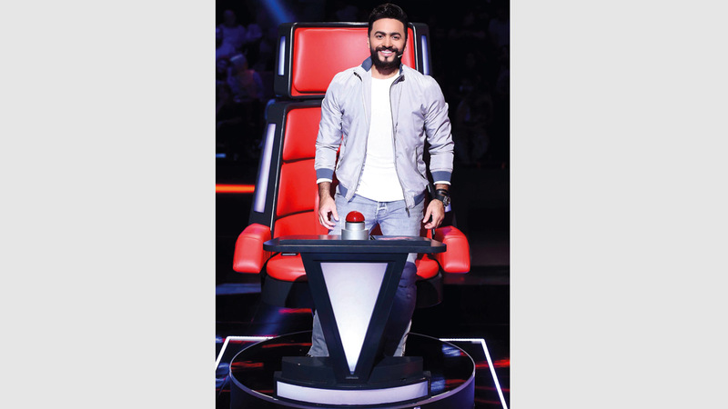 تامر حسني على خطى كاظم الساهر في قرار الانسحاب من «ذافويس كيدز». ارشيفية