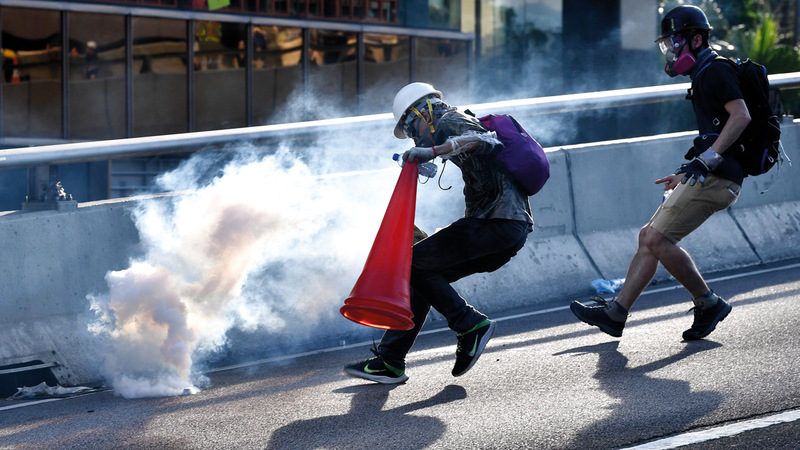 ليس من السهل مواجهة حركة الاحتجاج قبل تنفيذ مطالبها. أ.ف.ب