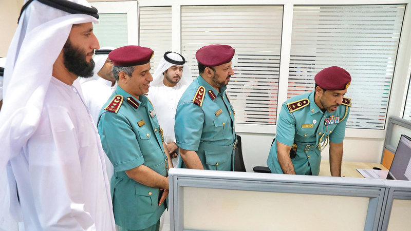 خلال إطلاق المنظومة لتعزيز الخدمات المقدمة للنزلاء والمحكومين في عجمان. من المصدر