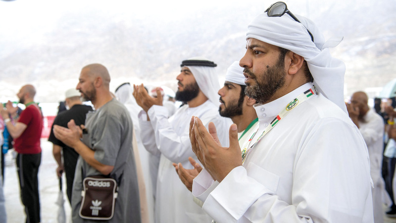 حجاج الدولة أكملوا أداء مناسكهم في الأراضي المقدسة بكل يسر وأريحية. وام