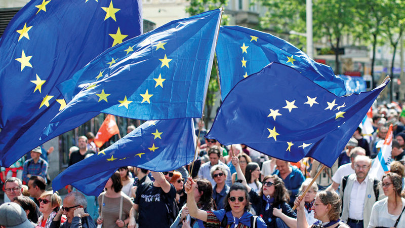 الخروج من أوروبا دون اتفاق يهدد بتفكيك الاتحاد البريطاني. أرشيفية