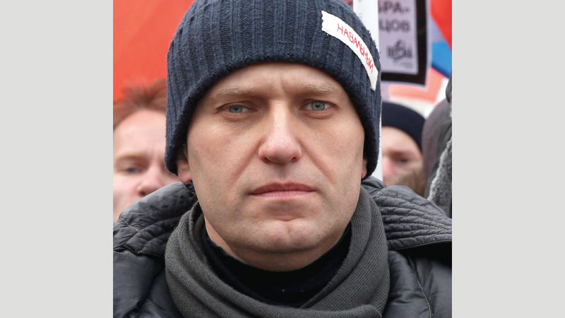 نافالني بعض موظفو الكرملين يعتبرونه خطرا عليهم واخرين يعتبرونه سلاحا ضد خصومهم. غيتي