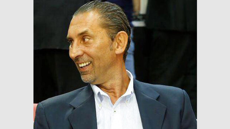 مدرب الوصل الجديد البوسني زوران زابوفيتش. من المصدر