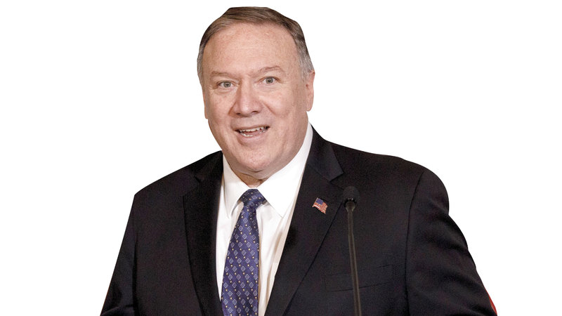 بومبيو حذر من رفع الحظر عن استيراد السلاح عن إيران. أ.ب