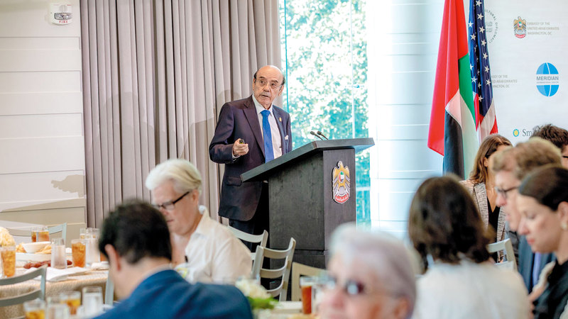 نسيبة: إرث الشيخ زايد يستمر اليوم من خلال جهود قيادتنا الدبلوماسية. من المصدر